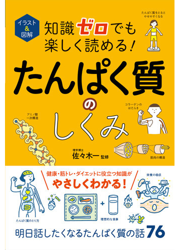 知識ゼロでも楽しく読める たんぱく質のしくみ イラスト 図解の通販 佐々木 一 紙の本 Honto本の通販ストア