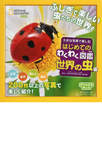 大きな写真で楽しむはじめてのわくわく図鑑 世界の虫編の通販 キャサリン ｄ ヒューズ 新宅 広二 紙の本 Honto本の通販ストア