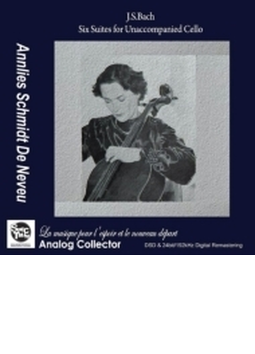 無伴奏チェロ組曲全曲 アンリース シュミット ドゥ ヌヴー ２ｃｄ Cd 2枚組 バッハ 1685 1750 Cdsmac024 Music Honto本の通販ストア