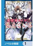 魔術師クノンは見えている【ノベル分冊版】　1(カドカワBOOKS)