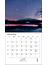 2020年 ミニ判カレンダー　「星空さんぽ」カレンダー