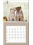 2021年 ミニ判カレンダー かわいい柴犬のカレンダー