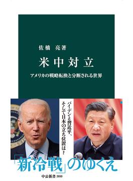 米中対立　アメリカの戦略転換と分断される世界(中公新書)