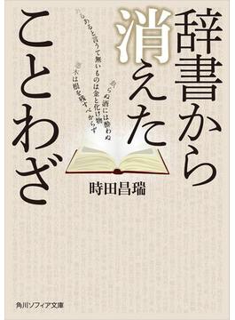 辞書から消えたことわざ(角川ソフィア文庫)