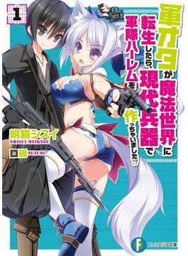 軍オタが魔法世界に転生したら、現代兵器で軍隊ハーレムを作っちゃいました!?(富士見ファンタジア文庫)