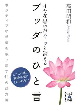 イヤな思いがスーッと消える　ブッダのひと言(中経の文庫)