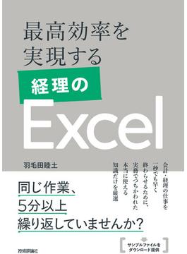 最高効率を実現する 経理のExcel