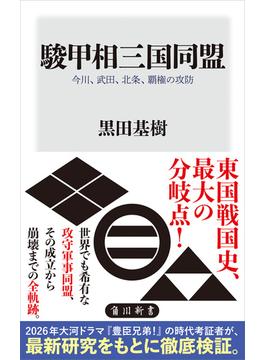 駿甲相三国同盟　今川、武田、北条、覇権の攻防(角川新書)