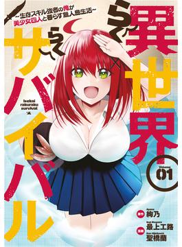 異世界らくらくサバイバル～生存スキル強者の俺が美少女四人と暮らす無人島生活～